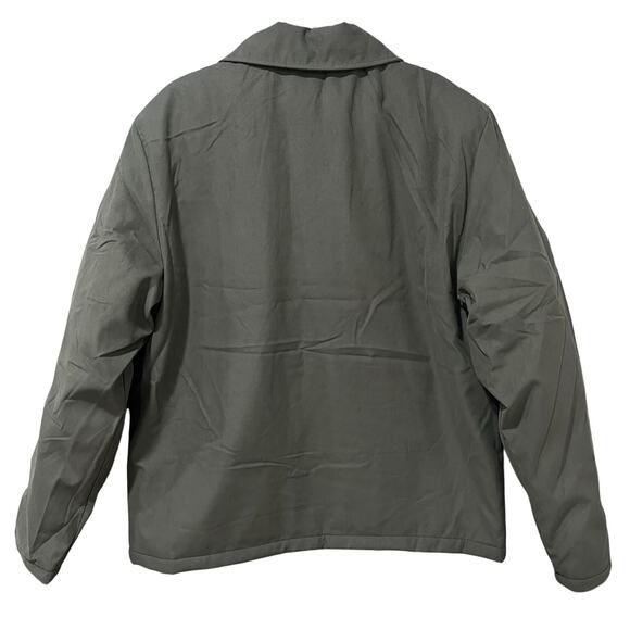 Mack Russo NWT Men's Range Jacket Front Zip and Snap Army Green XL - Picture 2 of 8